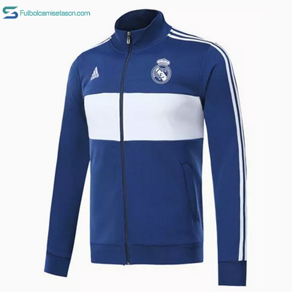 Chaqueta Real Madrid 2017/18 Azul Blanco